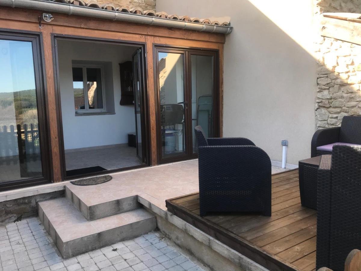 Gite Du Serre De Boudre Climatise, Spa Permanent Buisson Exteriör bild